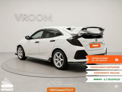 Honda Civic Civic 1.0T 5 porte Elegance Navi Bianco usata Livorno