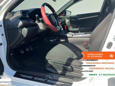 Honda Civic Civic 1.0T 5 porte Elegance Navi Bianco usata Livorno