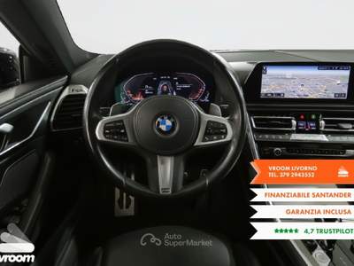 BMW Serie 8 840d 840d 48V xDrive Gran Coupï¿½ Nero usata Livorno