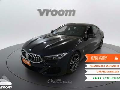 BMW Serie 8 840d 840d 48V xDrive Gran Coupï¿½ Nero usata Livorno