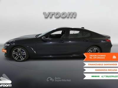 BMW Serie 8 840d 840d 48V xDrive Gran Coupï¿½ Nero usata Livorno