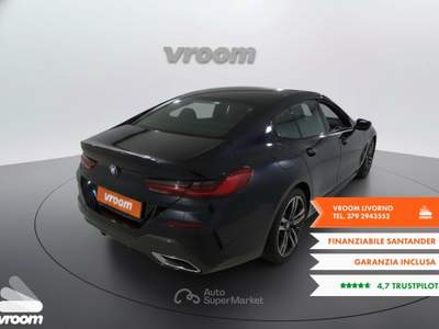 BMW Serie 8 840d 840d 48V xDrive Gran Coupï¿½ Nero usata Livorno