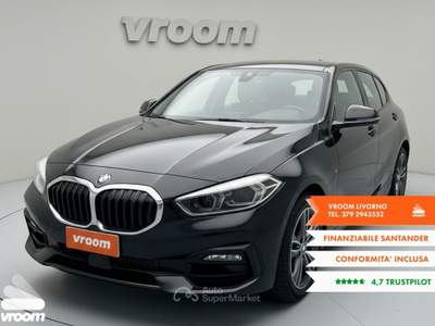 BMW Serie 1 118i 118i 5p. Advantage Nero usata Livorno BMW Serie 1 118i 118i 5p. Advantage Nero usata Livorno