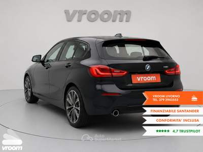 BMW Serie 1 118i 118i 5p. Advantage Nero usata Livorno