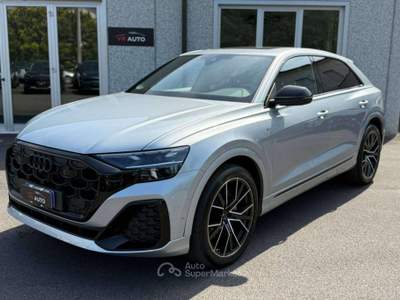 Audi Q8 3.0 tdi mhev S line edition quattro 286cv tiptronic TETTO APRIBILE, CARPLAY/TELECAMERA/FULL LED/LUCI INTERNE/ACC/CLIMA4 Grigio usata Verona