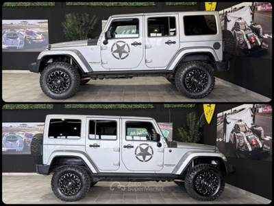 Jeep Wrangler *Omologato a libretto* Unlimited 2.8 crd Argento usata Lesmo