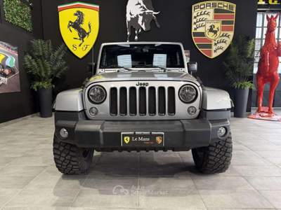 Jeep Wrangler *Omologato a libretto* Unlimited 2.8 crd Argento usata Lesmo