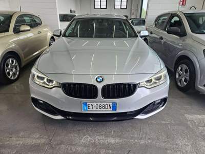 BMW Serie 4 420d Serie 4 F32 2013 Coupe 420d Coupe Sport 184cv auto Argento usata Martinengo