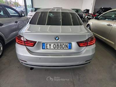 BMW Serie 4 420d Serie 4 F32 2013 Coupe 420d Coupe Sport 184cv auto Argento usata Martinengo