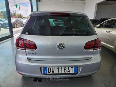 Volkswagen Golf VI 5p 2.0 tdi Comfortline 140cv Automatico Argento usata Martinengo
