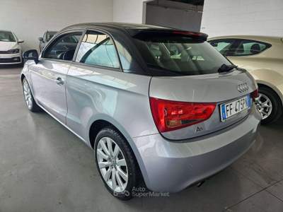 Audi A1 A1 I 2010 3p 1.2 tfsi S line edition NEOPATENTATI Argento usata Martinengo