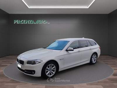 BMW Serie 5 530d Futura d Touring Luxury 190cv.TELECAMERA.PELLE.NAVI.LED usata San Nicolò