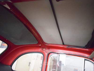 Fiat 500 F Rosso usata Roma
