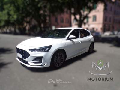 Ford Focus MOTORE 1.0 ECOBOOST H ST-LINE X 125CV Bianco usata Livorno