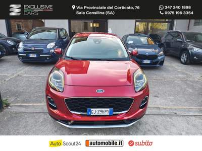 Ford Puma Puma 1.0 EcoB. Hyb. 125 CV aut. Tit. Lilla usata Sala Consilina