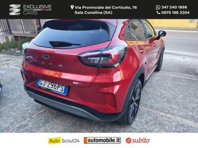 Ford Puma Puma 1.0 EcoB. Hyb. 125 CV aut. Tit. Lilla usata Sala Consilina