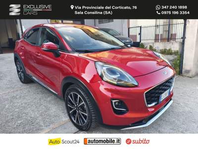 Ford Puma Puma 1.0 EcoB. Hyb. 125 CV aut. Tit. Lilla usata Sala Consilina