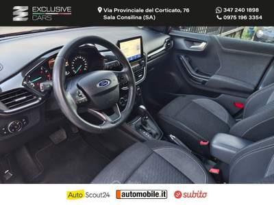 Ford Puma Puma 1.0 EcoB. Hyb. 125 CV aut. Tit. Lilla usata Sala Consilina