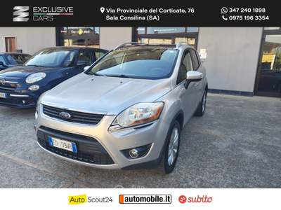 Ford Kuga Kuga 2.0 TDCi 163 CV 4WD Titanium Argento usata Sala Consilina