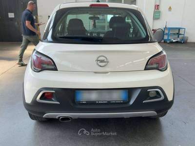 Opel Adam Adam 1.2 ROCKS 70cv E6 INTERNI PELLE TETTO PANORAM Bianco usata Sesto San Giovanni