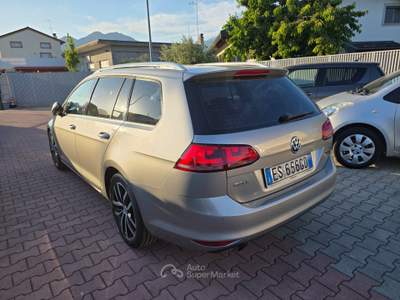 Volkswagen Golf Variant 1.6 TDI 110cv garantita 12 mesi Argento usata Gemona del Friuli