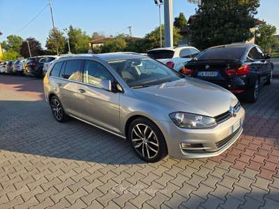Volkswagen Golf Variant 1.6 TDI 110cv garantita 12 mesi Argento usata Gemona del Friuli