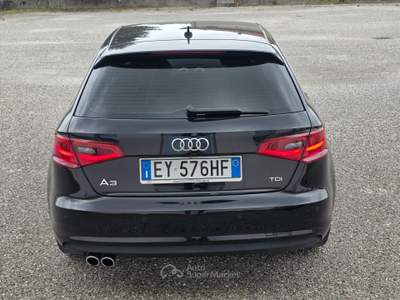 Audi A3 150 CV perfetta e garantita 12M Nero usata Gemona del Friuli