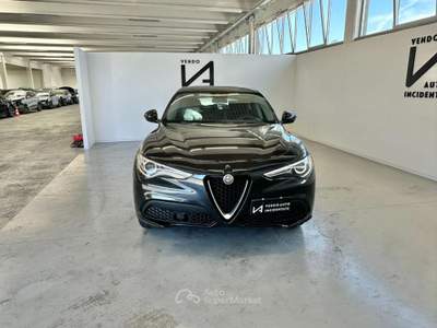 Alfa Romeo Stelvio 2.2 TURBODIESEL 160CV AT8 RWD BUSINESS Nero usata Megliadino San Vitale