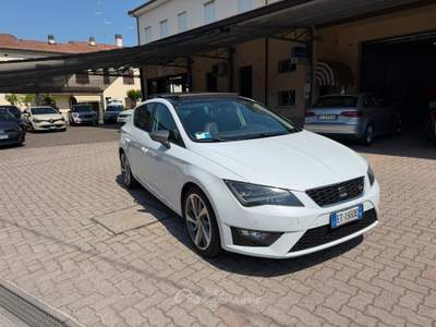 Seat Leon 2.0 tdi cr FR s&amp;s 150cv PANORAMA Bianco usata Guastalla