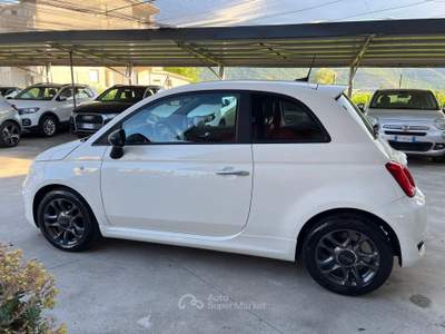 Fiat 500 500 1.0 Hybrid Connect Bianco usata Sassano