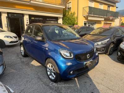 Smart ForFour ottime condizioni interne ed esterne un anno di garanzia Blu/Azzurro usata Pergine Valsugana
