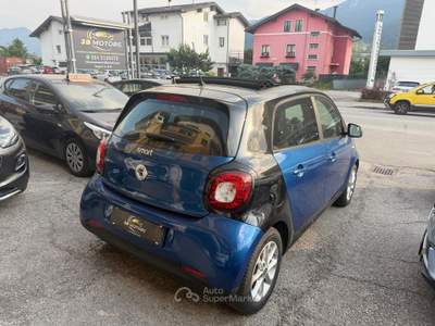 Smart ForFour ottime condizioni interne ed esterne un anno di garanzia Blu/Azzurro usata Pergine Valsugana