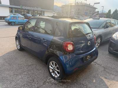 Smart ForFour ottime condizioni interne ed esterne un anno di garanzia Blu/Azzurro usata Pergine Valsugana