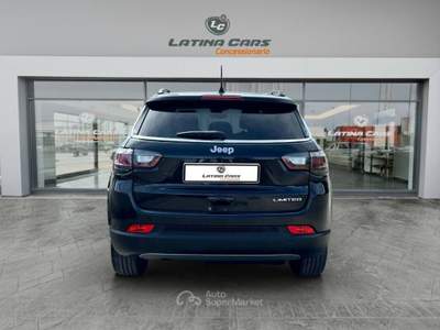 Jeep Compass 1.6 mjt Limited 2wd 130cv CON TELECAMERA E CARPLAY Nero usata Latina