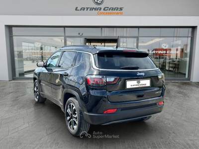 Jeep Compass 1.6 mjt Limited 2wd 130cv CON TELECAMERA E CARPLAY Nero usata Latina