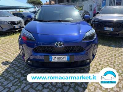 Toyota Yaris Cross 1.5h Business fwd 116cv e-cvt KM CERTIFICATI Blu/Azzurro usata Roma