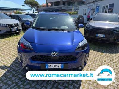 Toyota Yaris Cross 1.5h Business fwd 116cv e-cvt KM CERTIFICATI Blu/Azzurro usata Roma