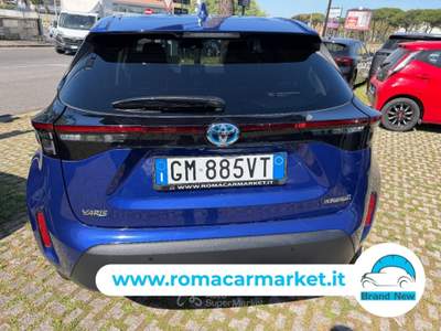 Toyota Yaris Cross 1.5h Business fwd 116cv e-cvt KM CERTIFICATI Blu/Azzurro usata Roma