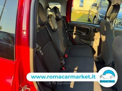 Fiat Pandina PANDINA 1.0 firefly hybrid s&amp;s 70cv KM CERTIFICATI Rosso usata Roma