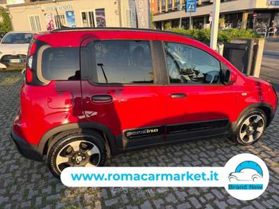 Fiat Pandina PANDINA 1.0 firefly hybrid s&amp;s 70cv KM CERTIFICATI Rosso usata Roma