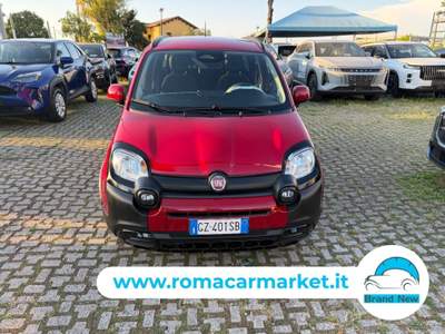 Fiat Pandina PANDINA 1.0 firefly hybrid s&amp;s 70cv KM CERTIFICATI Rosso usata Roma