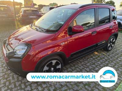 Fiat Pandina PANDINA 1.0 firefly hybrid s&amp;s 70cv KM CERTIFICATI Rosso usata Roma