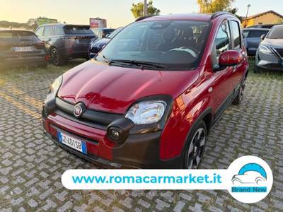 Fiat Pandina PANDINA 1.0 firefly hybrid s&amp;s 70cv KM CERTIFICATI Rosso usata Roma
