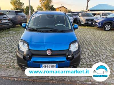 Fiat Pandina 1.0 firefly hybrid s&amp;s 65cv KM0 ITA NO VINCOLI Blu/Azzurro usata Roma