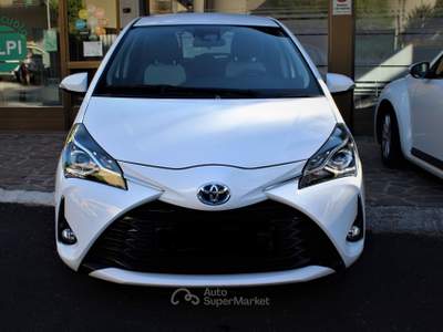 Toyota Yaris ottime condizioni interne ed esterne un anno di garanzia Bianco usata Pergine Valsugana