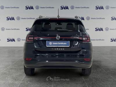 Volkswagen T-Cross 1.0 TSI 95CV Sport R-Line Ext. Nero usata Ravenna