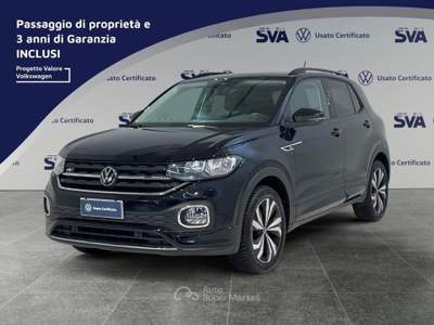 Volkswagen T-Cross 1.0 TSI 95CV Sport R-Line Ext. Nero usata Ravenna