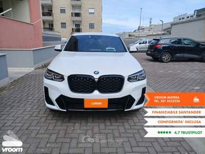 BMW X4 X4 xDrive20d 48V Msport Bianco usata Matera