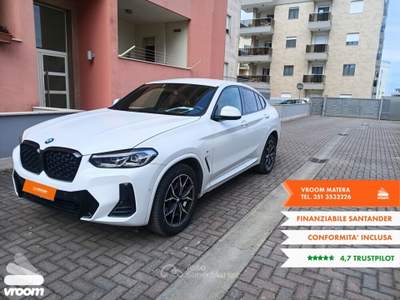 BMW X4 X4 xDrive20d 48V Msport Bianco usata Matera