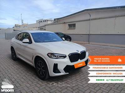 BMW X4 X4 xDrive20d 48V Msport Bianco usata Matera